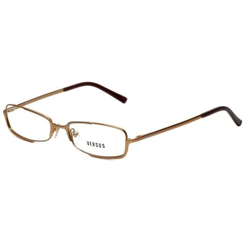 Versus by Versace Designer Reading Glasses 7072-1213 Gold 50mm