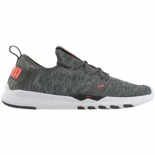 Puma 191731-08 Ignite Contender Knit Mens Running Sneakers Shoes - Grey