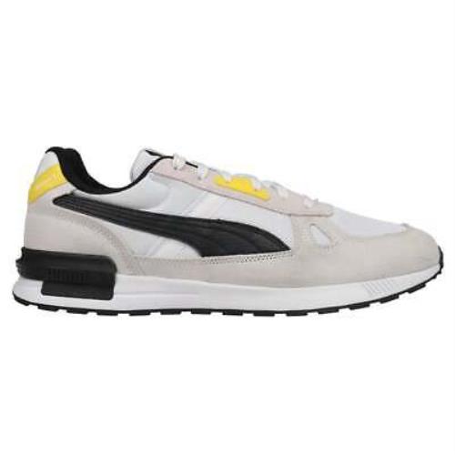 Puma 106683-01 Bvb Graviton Pro Lace Up Mens Sneakers Shoes Casual - White