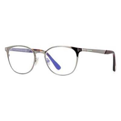 Tom Ford FT 5732B 008 Eyeglasses Shiny Gunmetal Frame 50mm