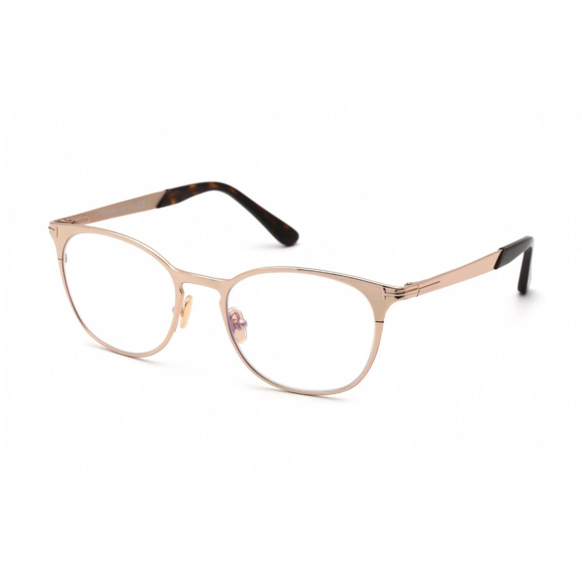 Tom Ford FT5732-B 028 Eyeglasses Shiny Rose Gold Frame 50mm