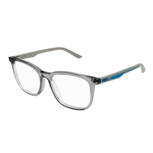 Puma PJ0061O 004 Grey/grey Square Junior Full-rim Eyeglasses