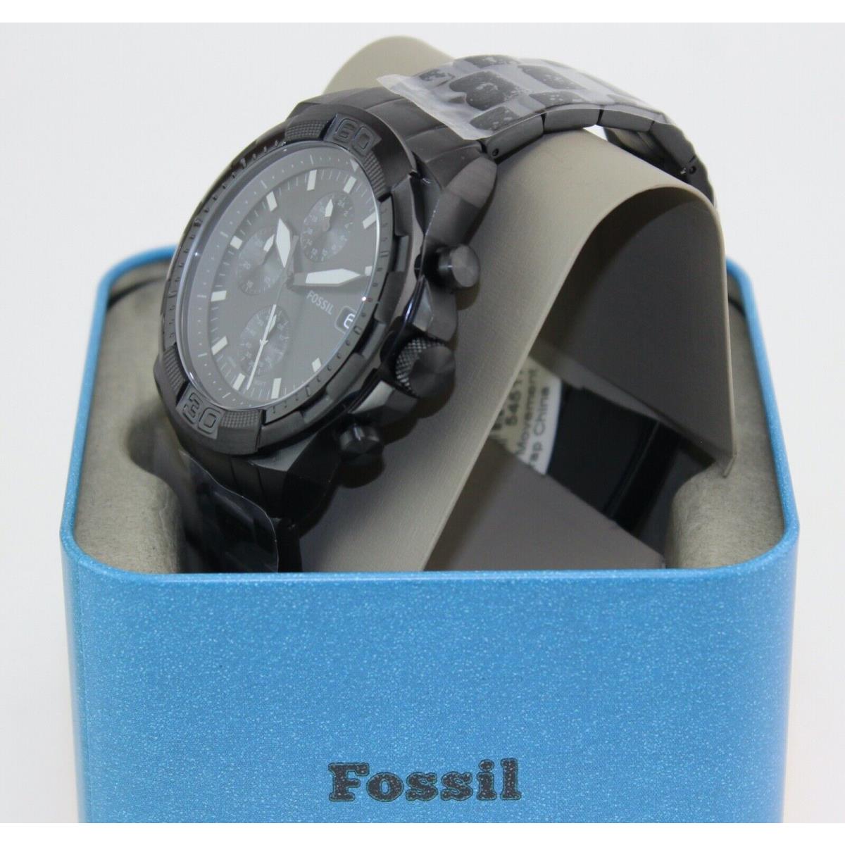 Fossil Bronson Chronograph Black FS5853 Men`s Watch