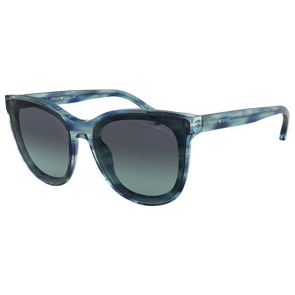 Emporio Armani EA4125 5714/4S Women Sunglasses Watercolor / Blue Gradient