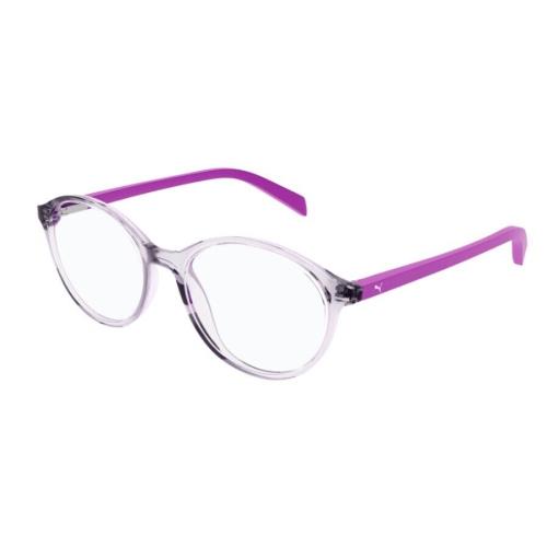 Puma PJ0063O 004 Violet-fuchsia Round Junior Full-rim Eyeglasses