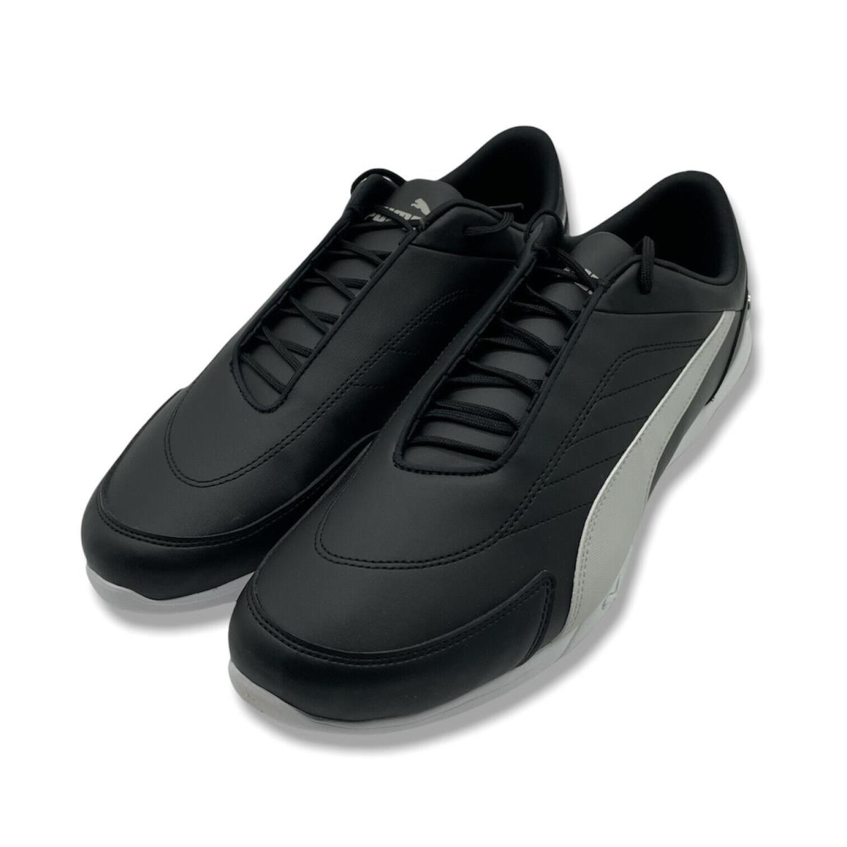 Puma Mens Black Bmw Mms Kart Cat Iii 306218-05 Lace Up Sneaker Shoes Size 12