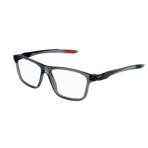 Puma PU0361O 004 Grey-grey Rectangular Full-rim Unisex Eyeglasses