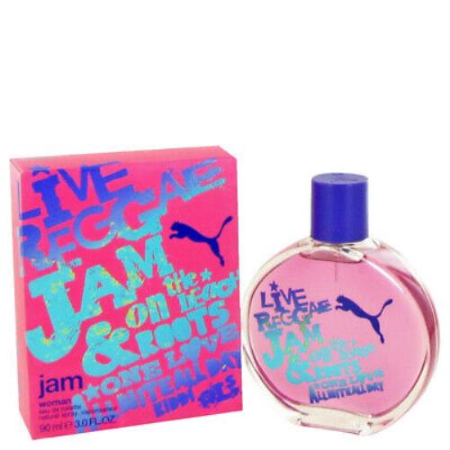 Puma Jam by Puma 3 oz 90 ml Edt Spray Perfume For Women
