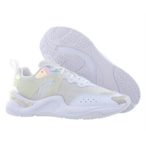 Puma Rise Glow Womens Shoes Size 9.5 Color: White/pearl