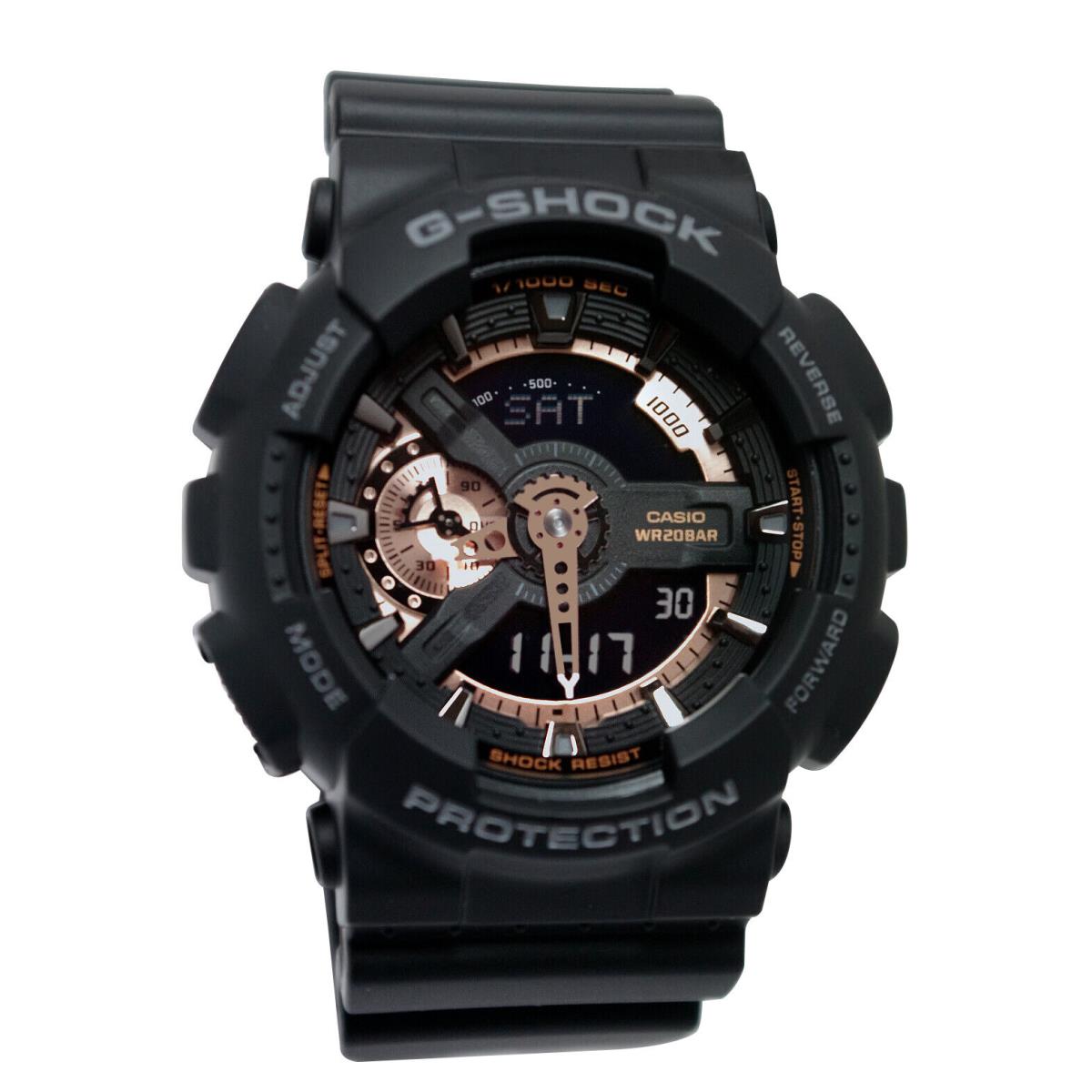 Casio GA110RG-1A G-shock X-large Rose Gold Black Men Watch