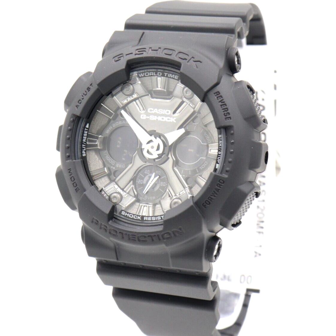 Casio G-shock Analog-digital Black Chronograph Men Watch GMAS120MF-1A