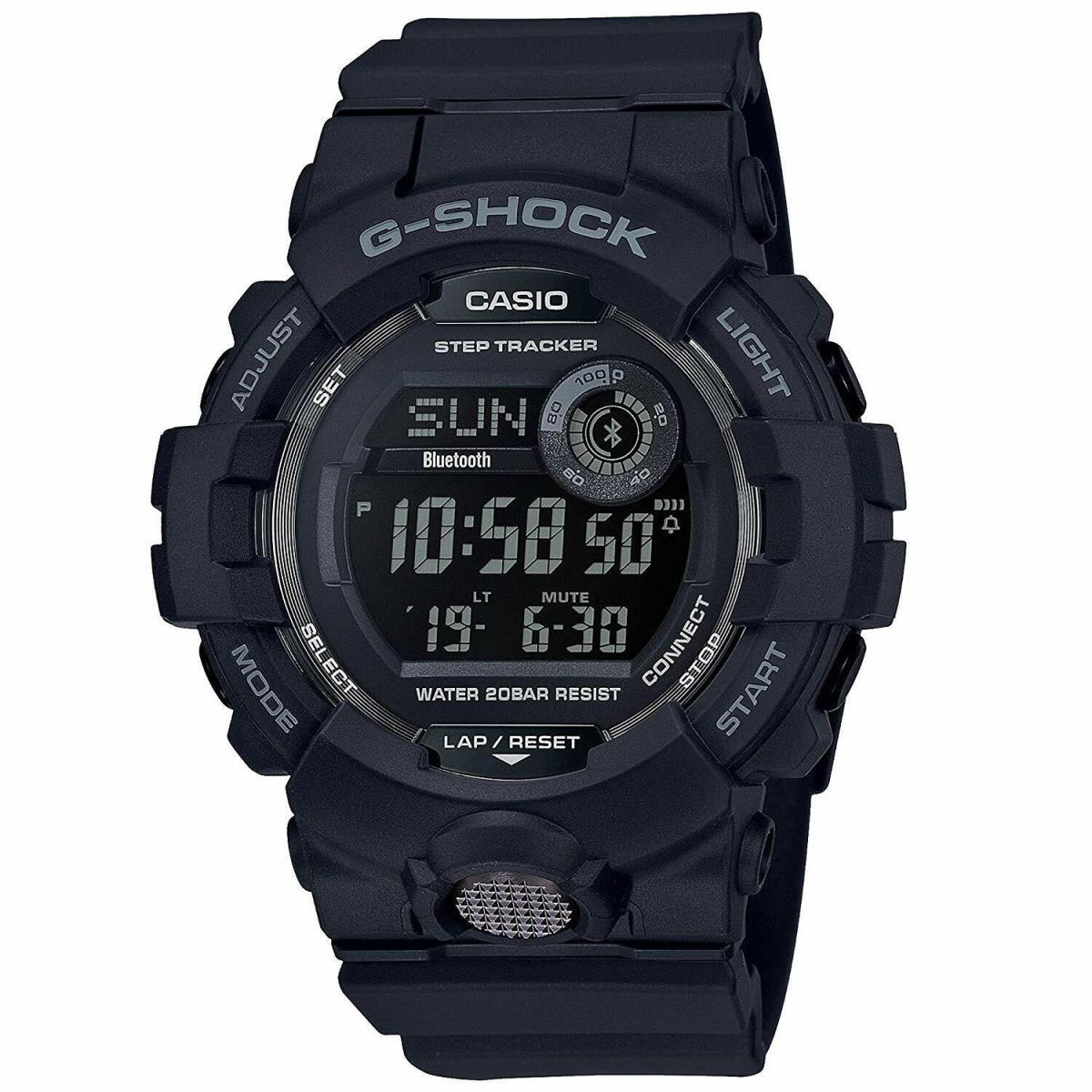 Casio G-shock GBD800-1B Super Illuminator Digital Black Watch