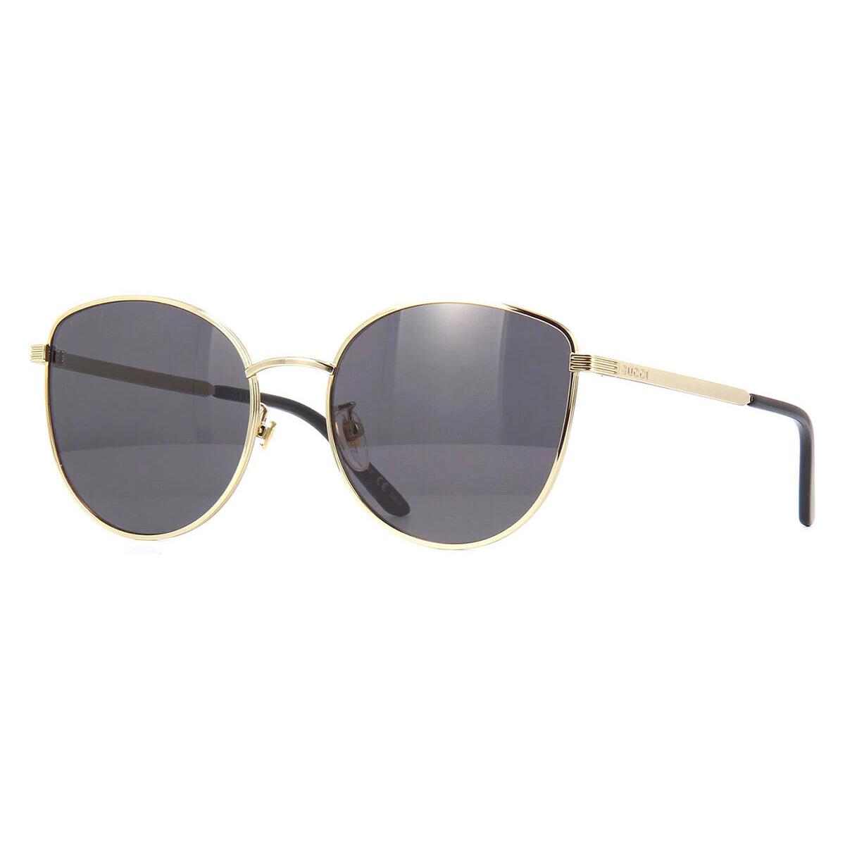 Gucci Sunglasses GG0807SA 001 Gold/grey Lens 58mm
