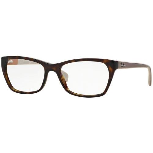 Ray Ban Designer Reading Glasses RX5298-5549-51 Havana Tortoise Brown 51mm