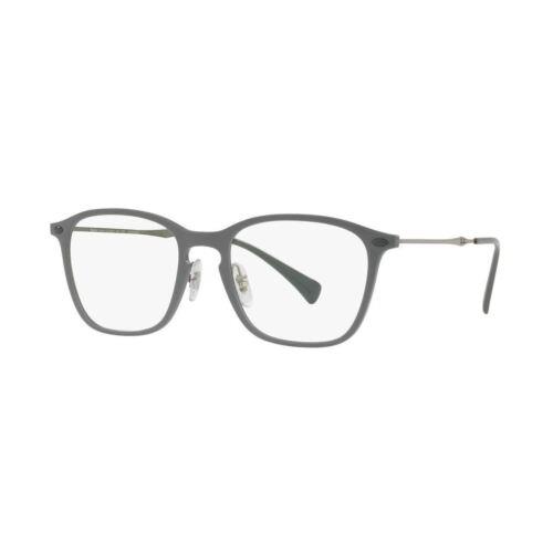 Ray Ban Designer Reading Eye Glasses Shiny Glossy Grey/silver RB8955-5757-53 mm
