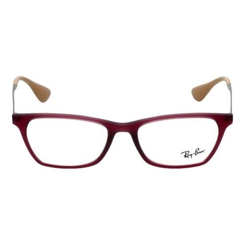 Ray-ban Designer Reading Glasses RB7053-5526 in Rubber Violet 52mm