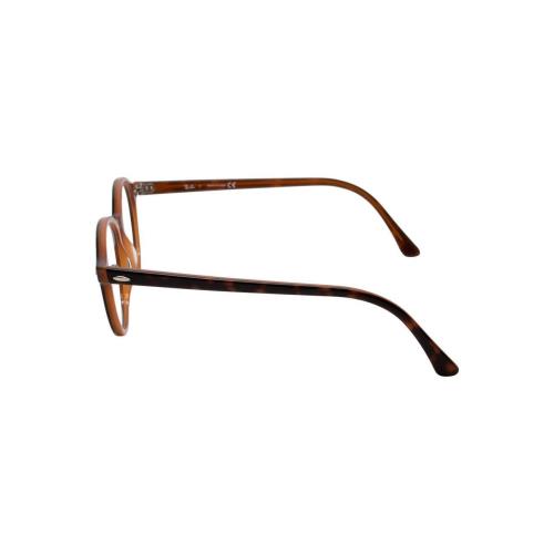 Ray Ban Eyeglasses Glossy Havana Tortoise/caramel Amber Brown RB7118 ...