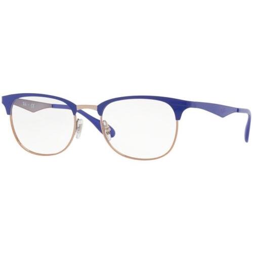 Ray Ban Designer Reading Eye Glasses RX6346-2972-52 Copper/violet 52mm