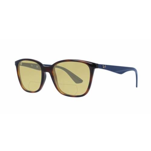 Ray-ban RB7066-5585 Ladies Polarize Bi-focal Sunglasses Tortoise Brown Gold 52mm