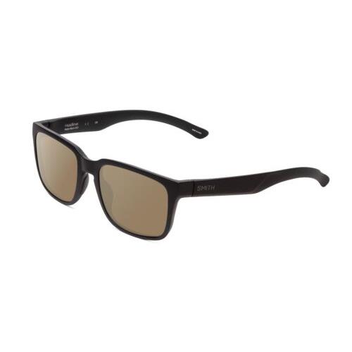 Smith Optics Headliner Unisex Polarized Sunglasses 4 Option Square in Black 55mm Amber Brown Polar