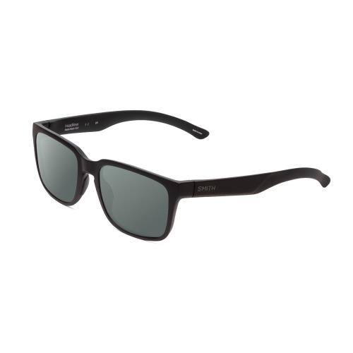 Smith Optics Headliner Unisex Polarized Sunglasses 4 Option Square in Black 55mm Smoke Grey Polar