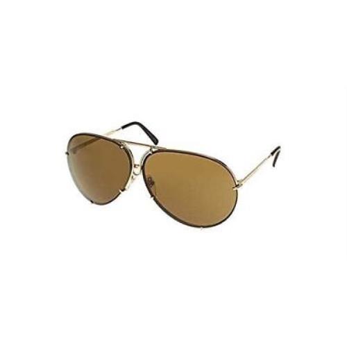 Porsche Design P8478 A Sunglasses P`8478 Light Gold Shades