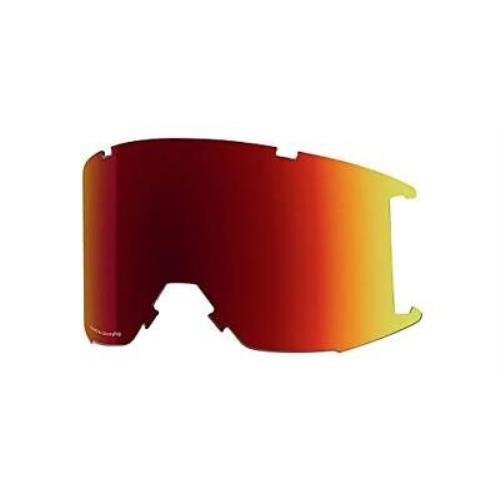 Smith Optic Adult Snow Goggle Squad XL Replacement Lens/chromapop Sun Red Mirr