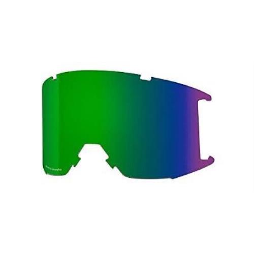 Smith Adult Snow Goggle Squad XL Replacement Lens/chromapop Sun Green Mirr