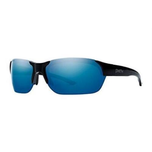 Smith Optics Unisex Envoy Lifestyle Polarized Sunglasses Black/chromapop Blue Mi