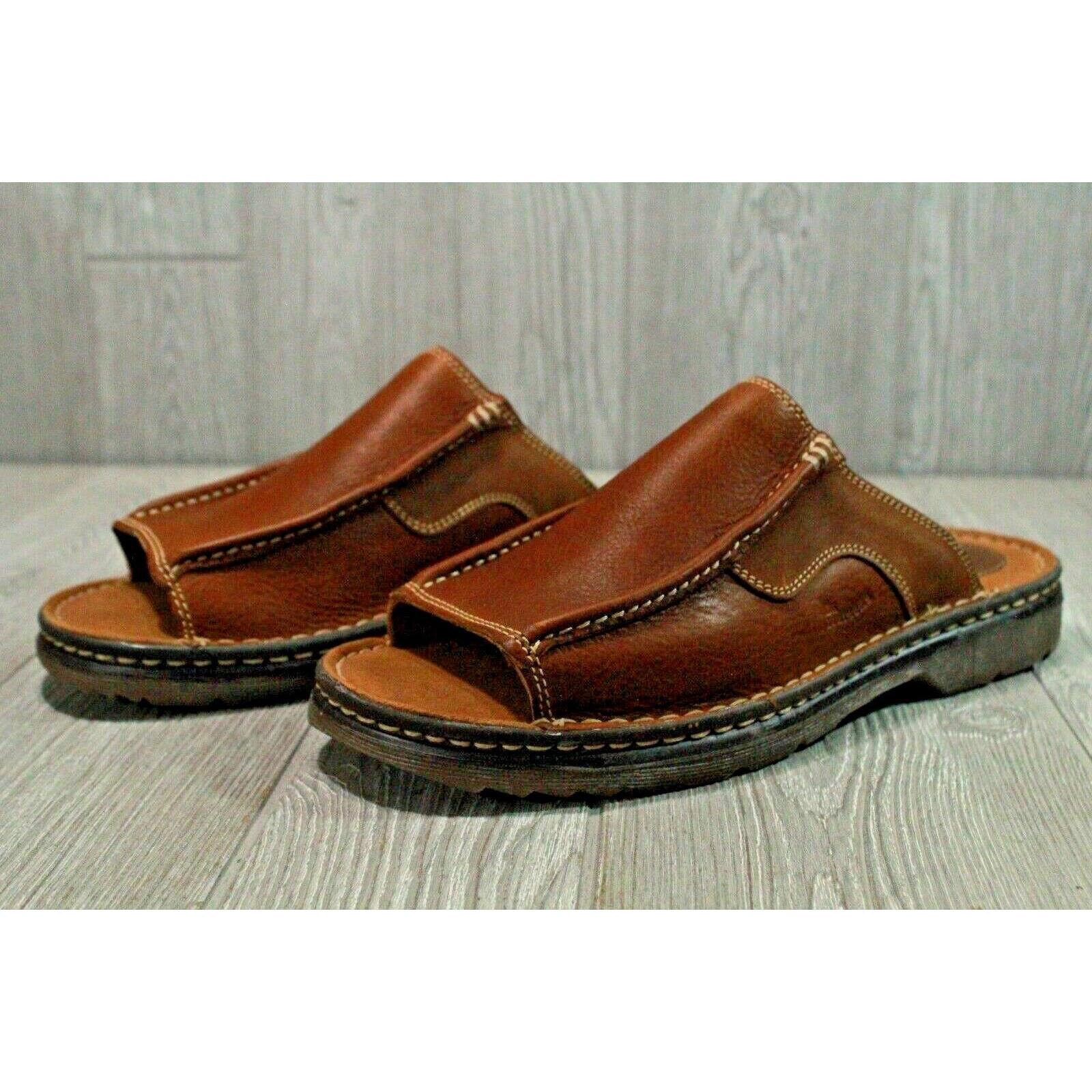 Vintage Dr Martens Mule Slide Leather Tan Sandal 8Bo20 Shoes Mens US 12