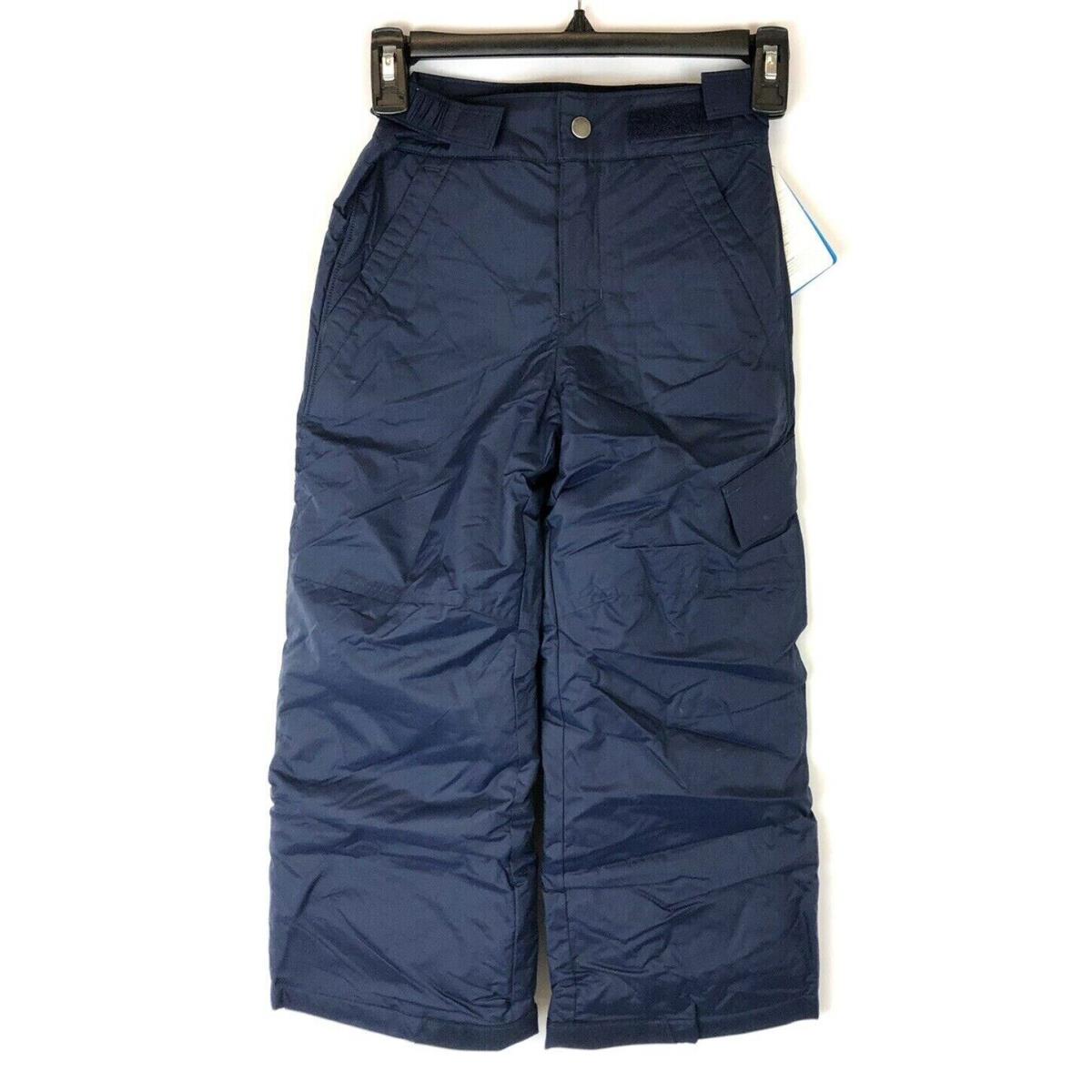 Columbia Youth Boy s Ice Slope II Navy Blue Activewear Pants Size XS