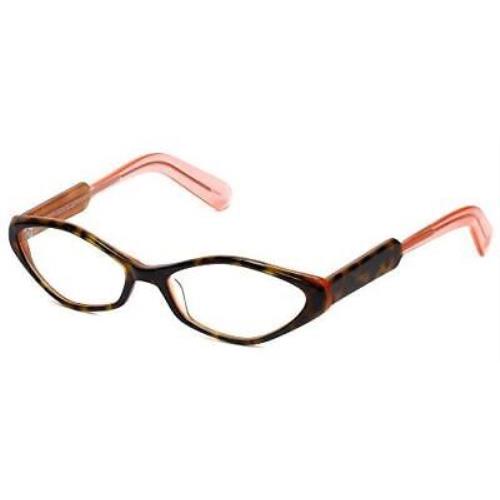 Paul Smith Designer Eyeglasses PS290-OABI in Tortoise Peach 52mm Demo Lens