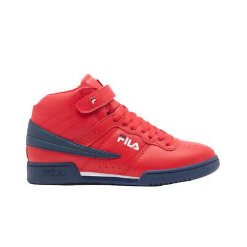 Fila Mens F-13V Leather Sneakers 1VF059LX-640 Red/navy/white