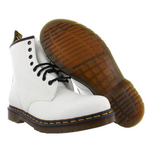 Dr Martens 1460 Smooth Unisex Shoes Size 4 Color: White