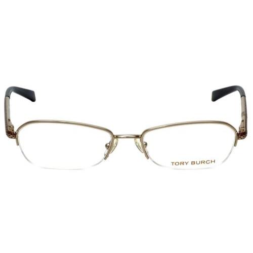 Tory Burch Designer Semi-rimless Reading Glasses TY1003-106 Gold 52mm Pick Power - Gold, Frame: Gold, Lens:
