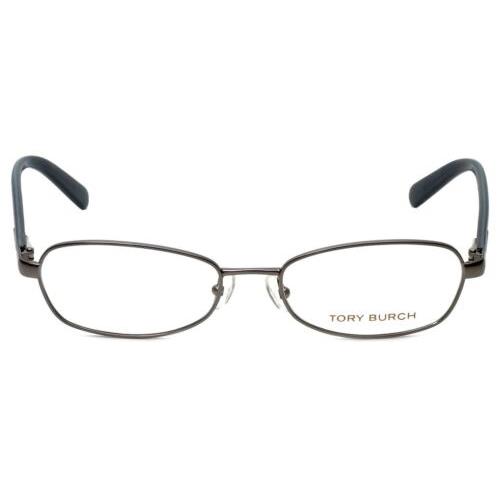 Tory Burch Designer Reading Glasses TY1021-103 in Gunmetal Silver Blue 52 mm