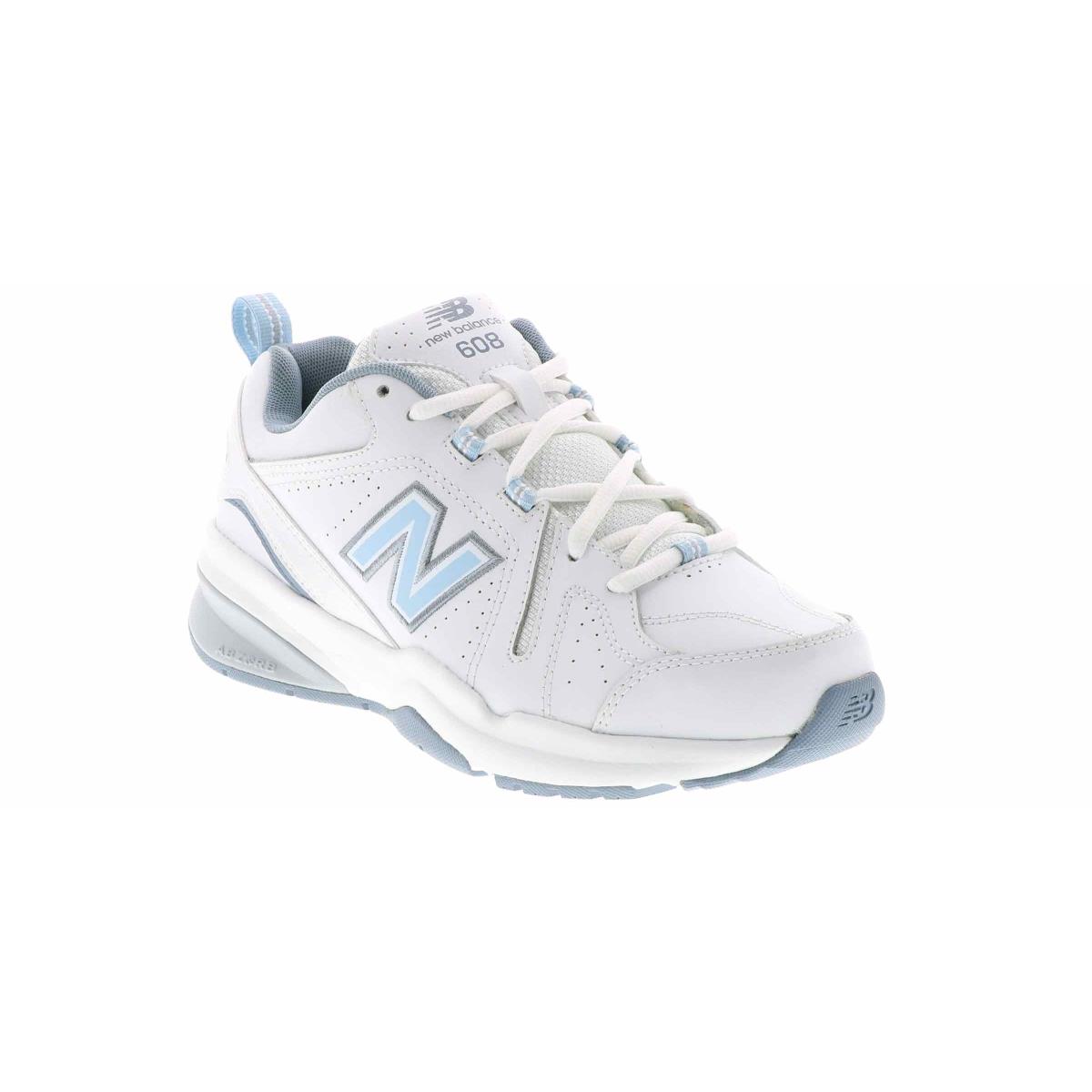 New Balance 608V5 Wide Running Shoe White White