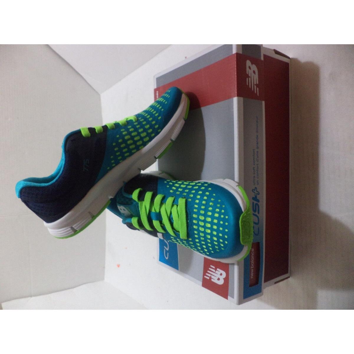 Balance Women W775TB1 Running Shoe Size 6.5-10 Color Green Navy Blue Whit