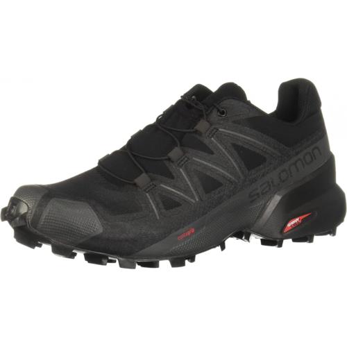Salomon Men`s Speedcross 5 Trail Running Shoes Black/Black/Phantom