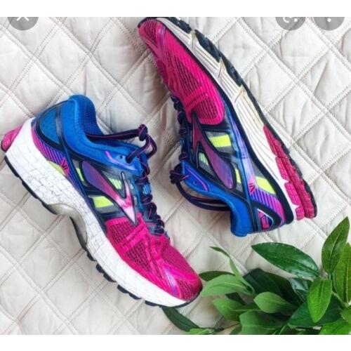 Brooks Ravenna 6 Women`s Running Shoes Blue Pink White 1201821B657 Size 8.5