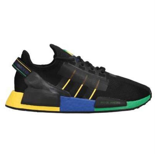 Adidas FY1256 Nmd_R1.V2 Kids Boys Sneakers Shoes Casual - Black Multi