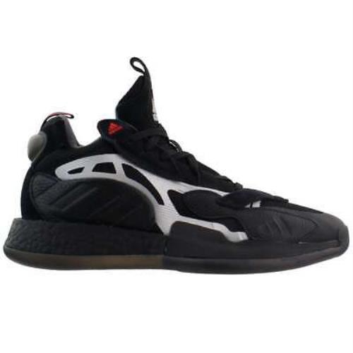 Adidas EG5760 Zoneboost Mens Basketball Sneakers Shoes Casual - Black - Size