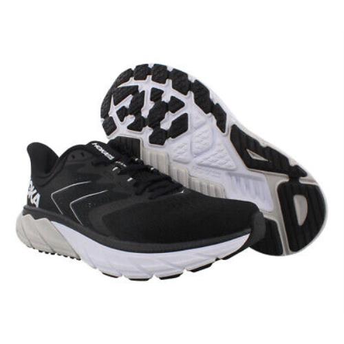 Hoka One One Arahi 5 Mens Shoes Size 10.5 Color: Black/white