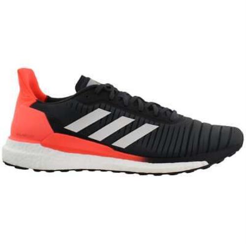 Adidas EE4297 Solar Glide 19 Mens Running Sneakers Shoes - Black Red - Size