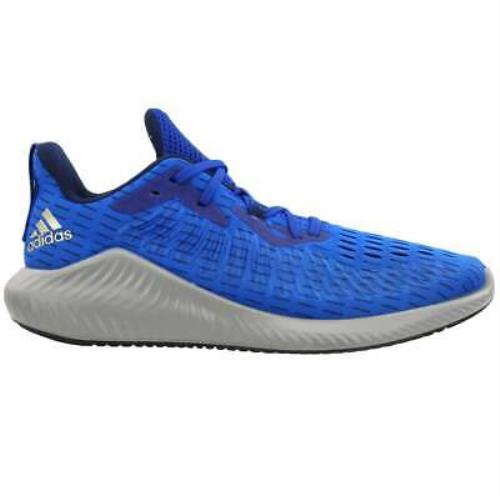 Adidas EF1225 Alphabounce+ U Mens Running Sneakers Shoes - Blue Grey - Size