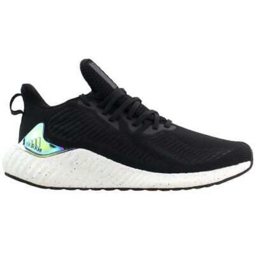 Adidas FW4544 Alphaboost Mens Running Sneakers Shoes - Black