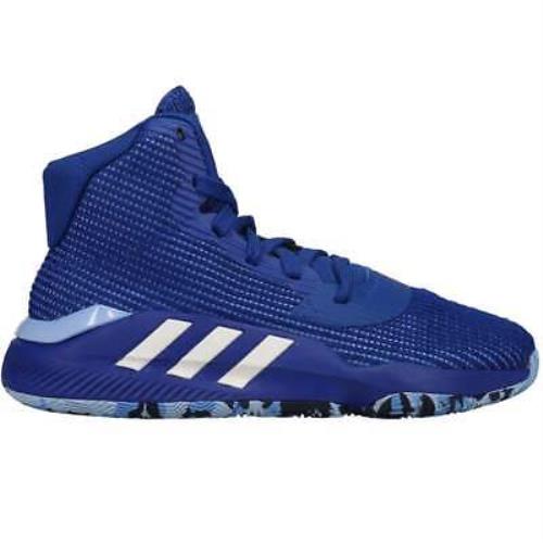 Adidas EF0473 Pro Bounce 2019 Mens Basketball Sneakers Shoes Casual - Blue