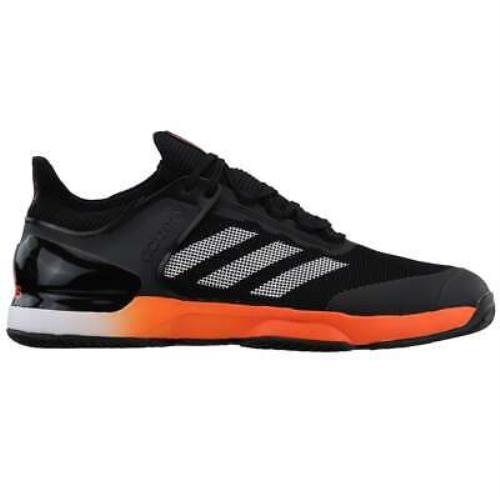 Adidas FV1458 Ubersonic 2 Clay Mens Tennis Sneakers Shoes Casual - Black