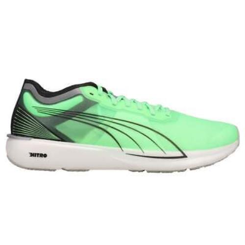 Puma 195097-01 Liberate Nitro Cooladapt Mens Running Sneakers Shoes - Green