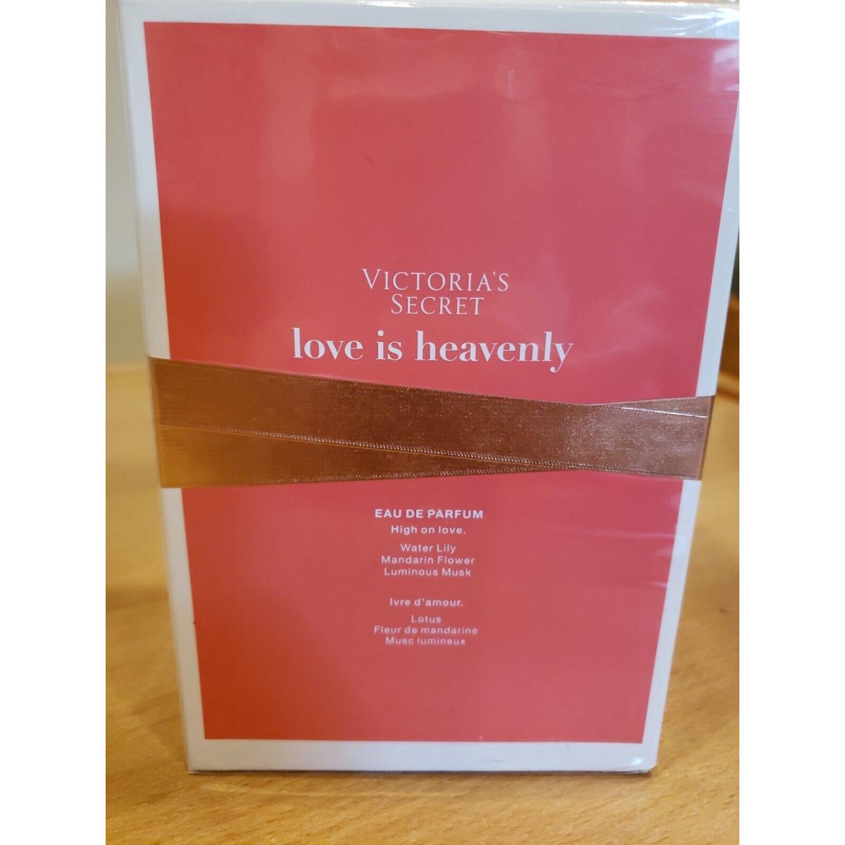 Victoria`s Secret Love IS Heavenly Eau DE Parfum Perfume Body Spray Mist 3.4 OZ